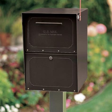 can you mail a metal box|large metal mailboxes residential.